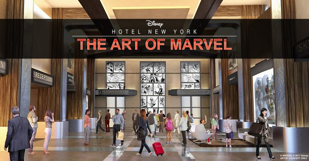 Disneyland Paris Resort releases new concept art for Disney’s Hotel New