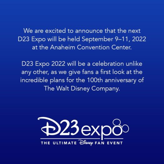 d23 expo 2022 dates