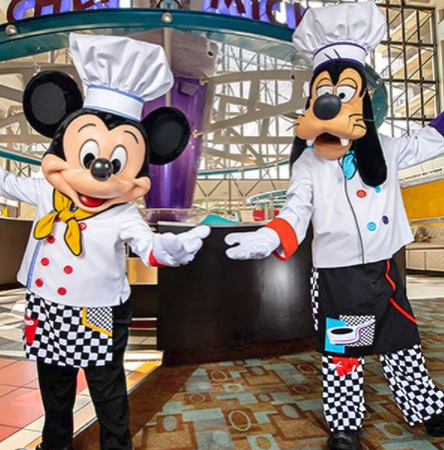 Mickey and Friends return to Chef Mickey’s at Disney’s Contemporary Resort Hotel