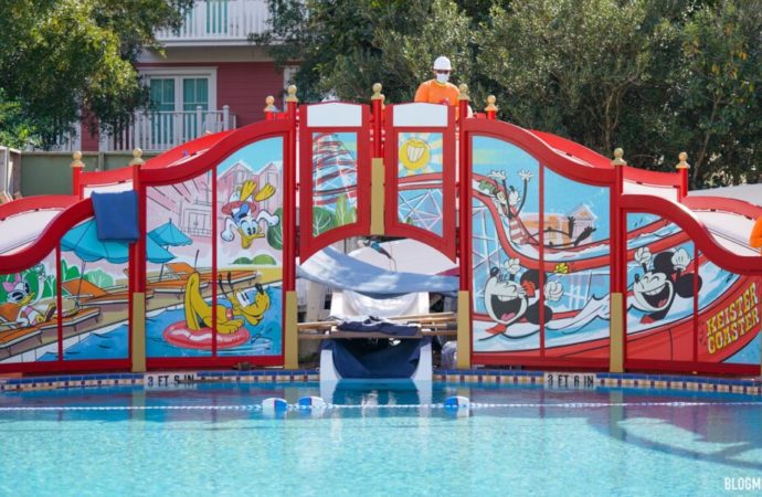 Keister Coaster Slide at Disney’s BoardWalk Inn Resort unveiled