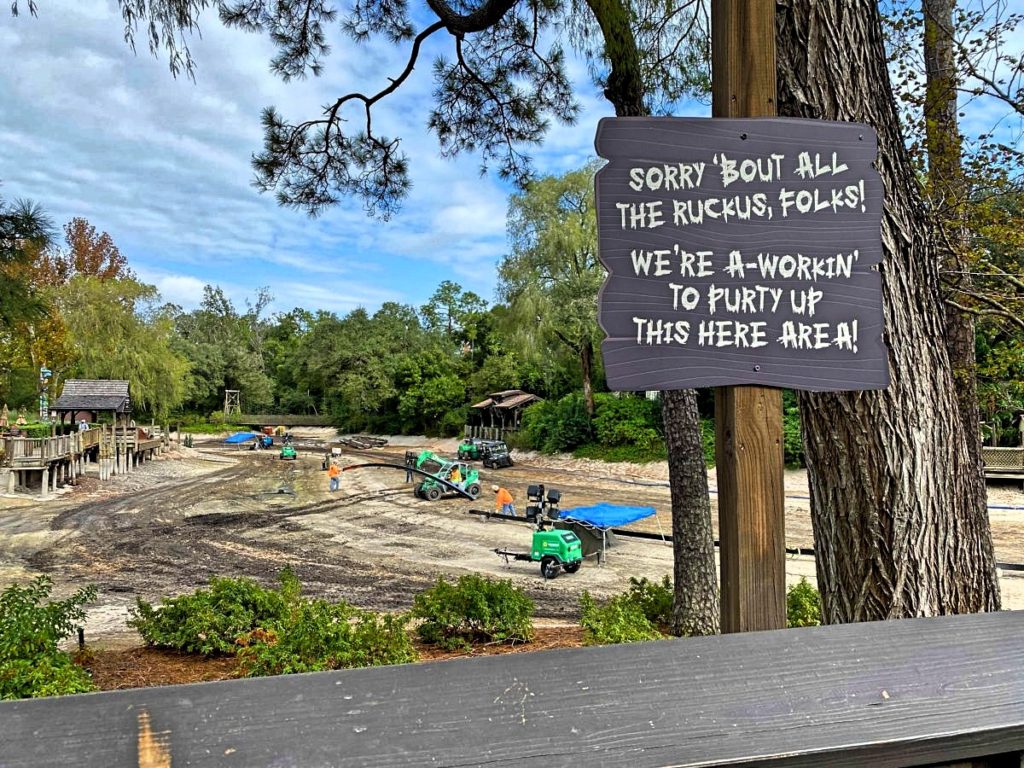 Update: Rivers Of America & Tom Sawyer Island Refurbishment At Magic ...