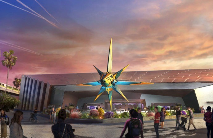 Filming has begun for Guardians of the Galaxy: Cosmic Rewind attraction