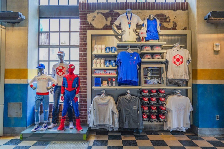 avengers campus spiderman funko