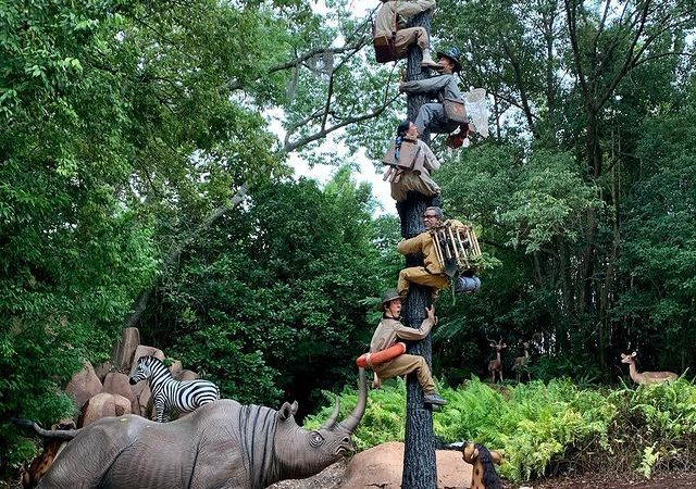 First Look at Trapped Safari Scene at Walt Disney World’s Jungle Cruise Attraction