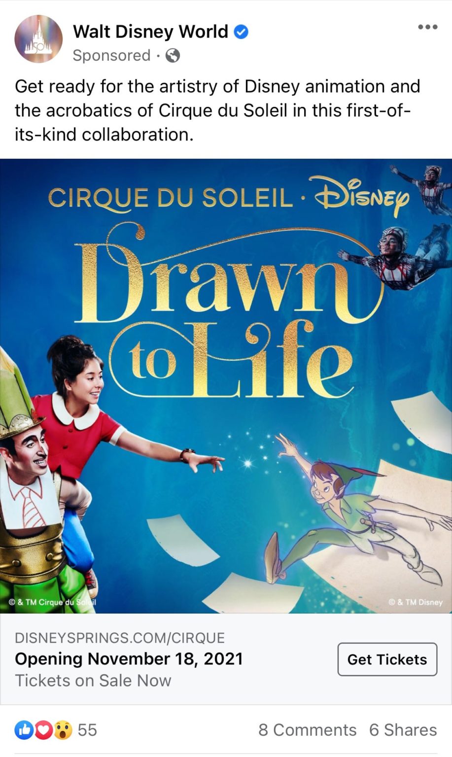 drawn to life opening date