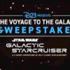 D23 offers the chance to experience the Star Wars: Galactic Starcruiser