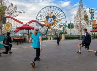 Disneyland offers fitness classes for guests at Disneyland Resort Hotels