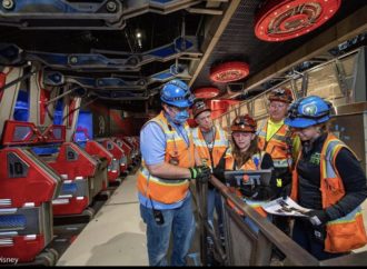 Disney Imagineering shares an inside look at Guardians of the Galaxy: Cosmic Rewind load area