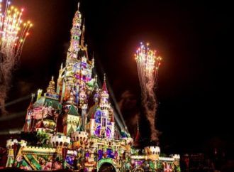 Hong Kong Disneyland’s new nighttime spectacular, “Momentous,” debuts next month