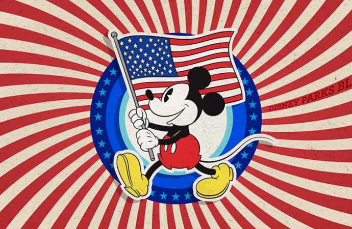 Red, white, and blue … and delicious offerings at Walt Disney World